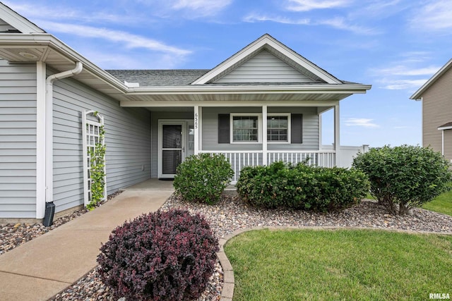 6365 Friendship Path, Bettendorf, IA 52722 - property entrance featuring a porch