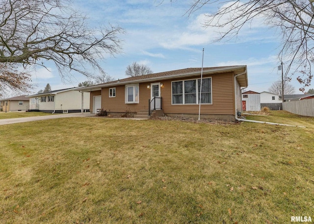 2678 170th Ave, Sherrard, IL 61281 - ranch-style house with driveway and an attached garage