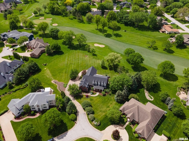 5 High Point Pl, Bettendorf, IA 52722 - aerial perspective of suburban area featuring a golf course