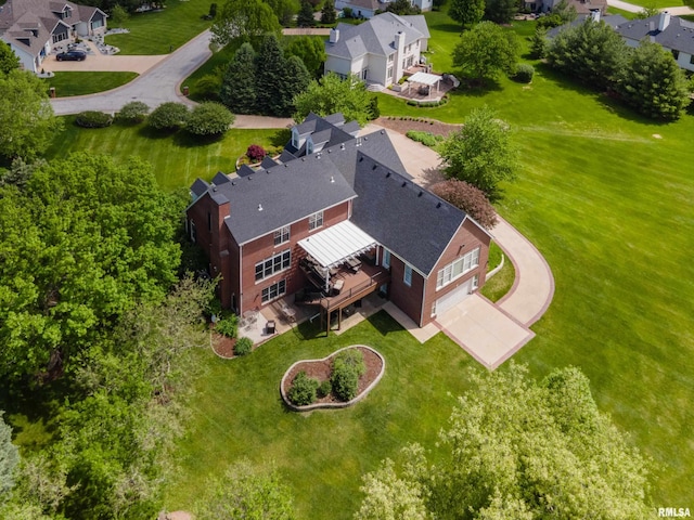 5 High Point Pl, Bettendorf, IA 52722 - aerial view of residential area