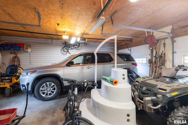 1300 W Brewster Rd, Herrin, IL 62948 - garage featuring a garage door opener