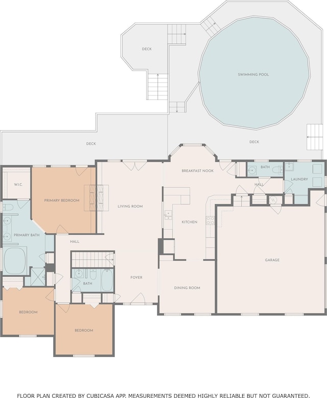 1300 W Brewster Rd, Herrin, IL 62948 - view of property floor plan