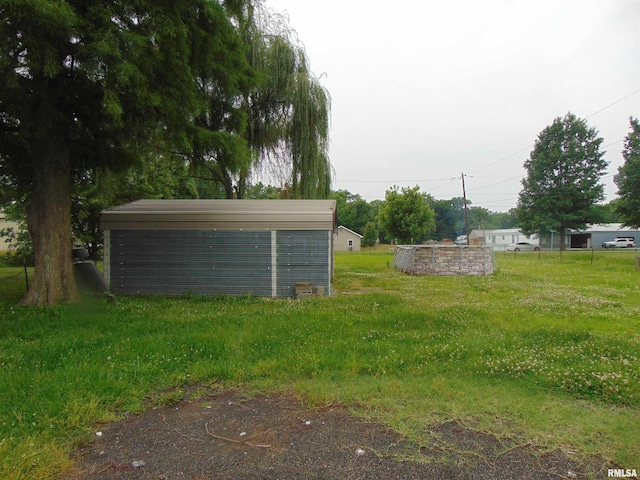 15321 Cherry St, Carterville, IL 62918 - view of yard
