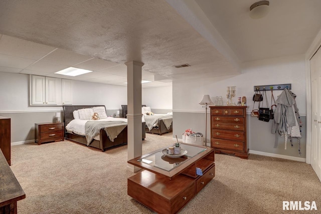 2410 Barker St, Clinton, IA 52732 - bedroom with carpet floors and baseboards