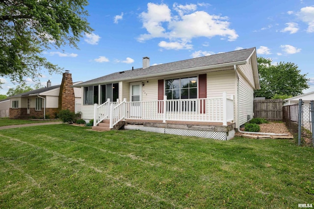 409 W 30th Ave, Milan, IL 61264 - ranch-style house featuring a chimney