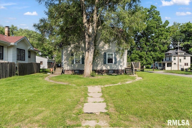 1045-1047 12th St, Rock Island, IL 61201 - view of front of home featuring crawl space