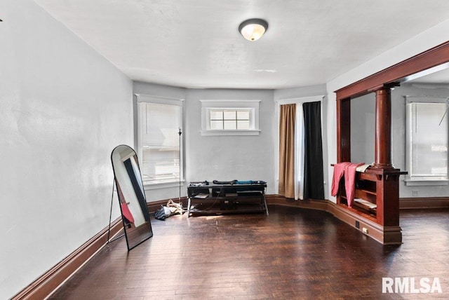 1625 14 1/2 St, Rock Island, IL 61201 - living area featuring wood-type flooring