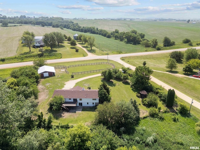 3796 160th St, Bryant, IA 52727 - aerial view of sparsely populated area featuring agricultural land