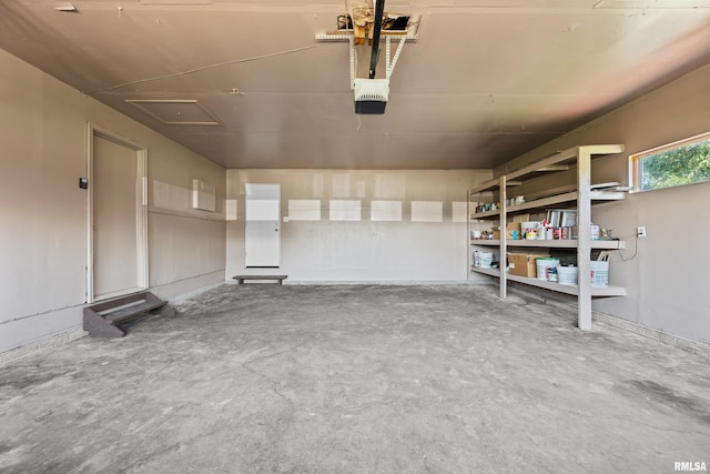 3796 160th St, Bryant, IA 52727 - garage with a garage door opener