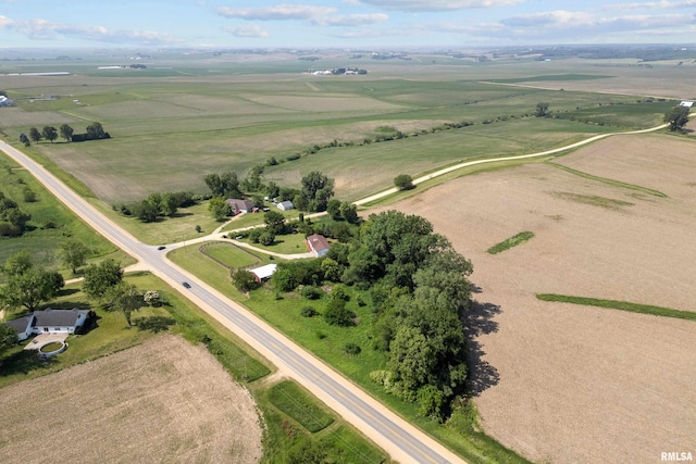 3796 160th St, Bryant, IA 52727 - overview of rural landscape featuring extensive farmland