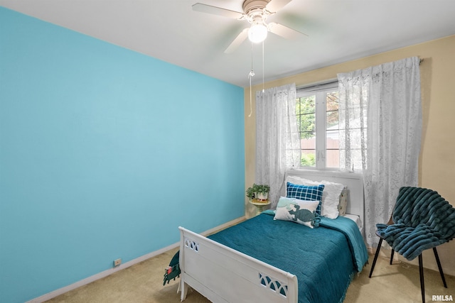 3626 15th Avenue Ct, Moline, IL 61265 - bedroom with carpet and ceiling fan