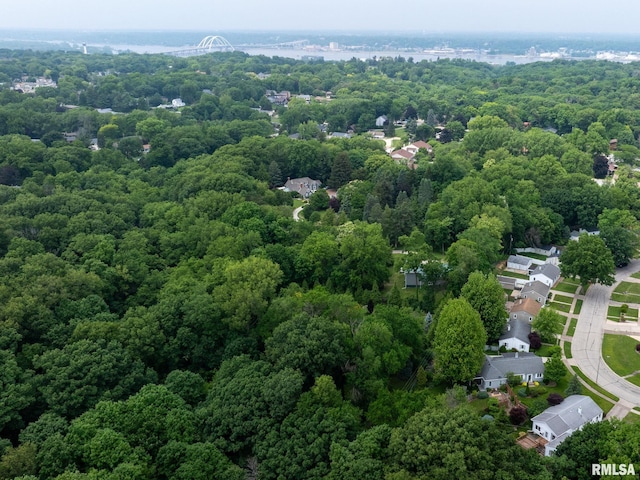3626 15th Avenue Ct, Moline, IL 61265 - aerial view of property's location featuring a forest