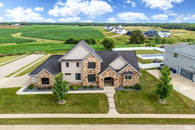 5541 Pigeon Creek Rd, Bettendorf, IA 52722 - view from above of property