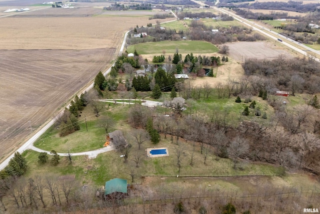 3770 153rd St, Blue Grass, IA 52726 - view of property location with rural landscape