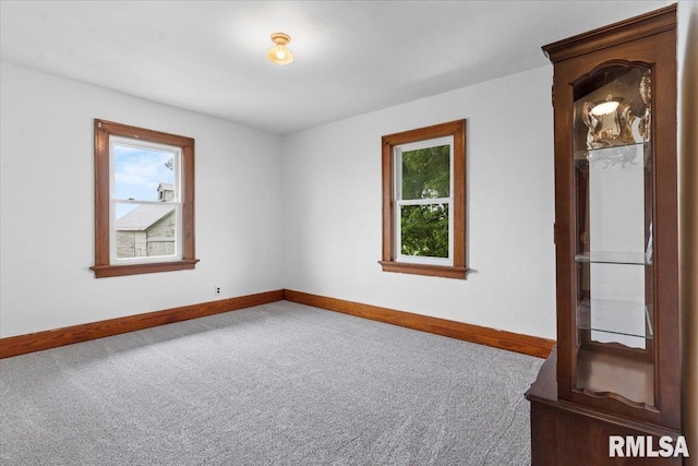 3292 110th St, Stockton, IA 52769 - carpeted empty room with baseboards