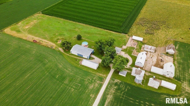 3292 110th St, Stockton, IA 52769 - aerial overview of property's location with rural landscape
