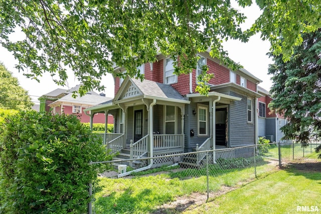 117 W 14th St, Davenport, IA 52803 - view of front of home featuring a porch