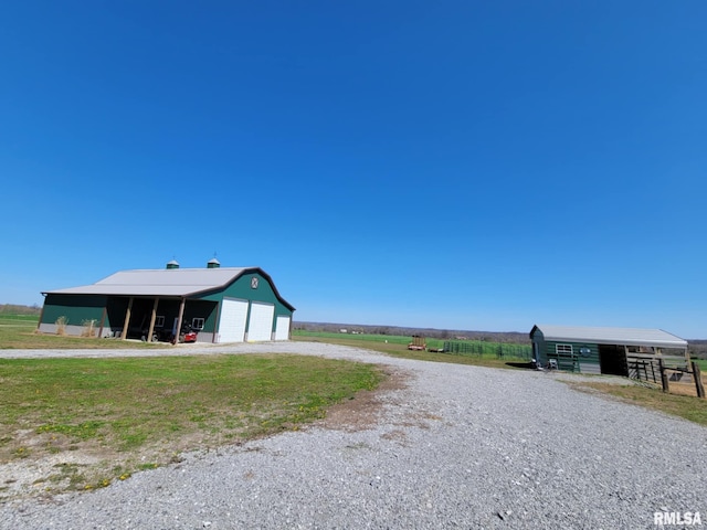 313 Double C Farm Ln, Dongola, IL 62964 - exterior space featuring driveway