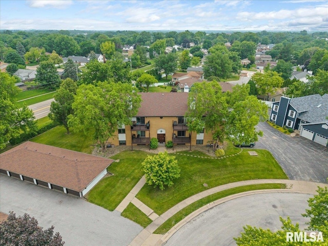 4725 Kynnelworth Dr Unit 8, Bettendorf, IA 52722 - aerial perspective of suburban area