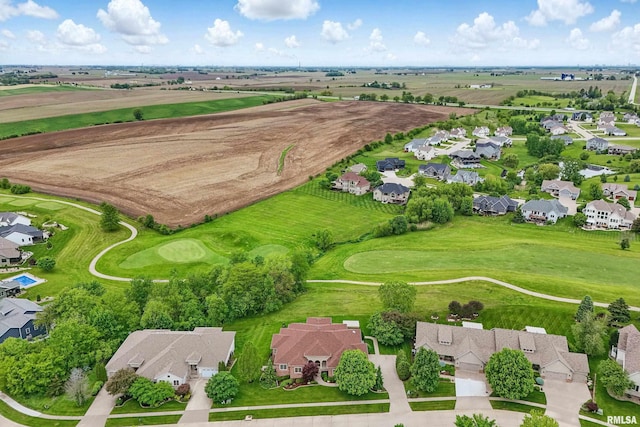 11 Sandstone Ct, Le Claire, IA 52753 - aerial view of residential area with a local golf course