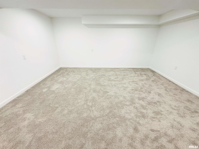 323 N Vail St, Geneseo, IL 61254 - spare room with carpet flooring and baseboards