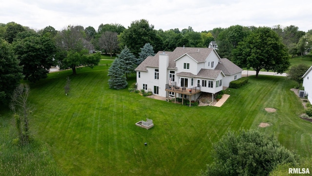 1010 Meadows Cir, Bettendorf, IA 52722 - view from above of property