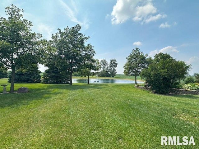 2347 230th Ave, Grand Mound, IA 52751 - view of grassy yard with a water view