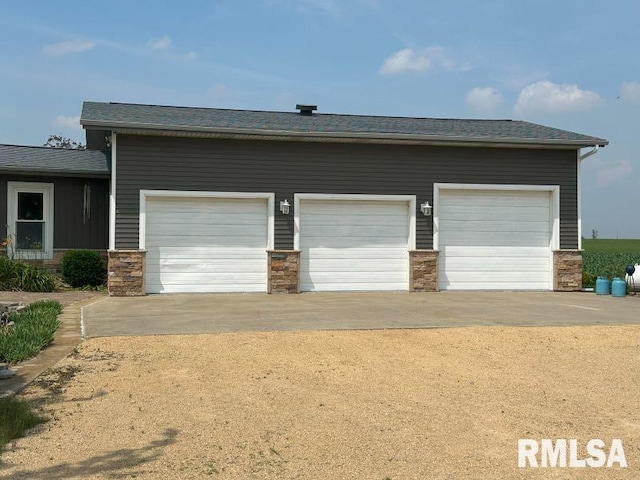 2347 230th Ave, Grand Mound, IA 52751 - view of garage