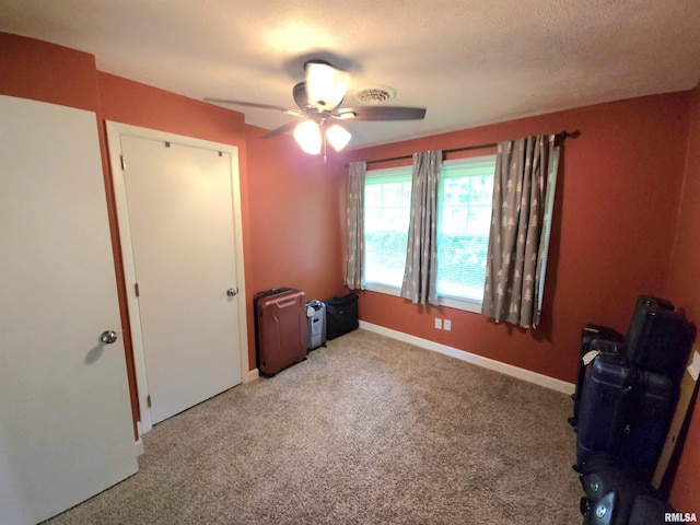 1401 Glopen Rd, Carbondale, IL 62901 - unfurnished bedroom featuring carpet and a ceiling fan