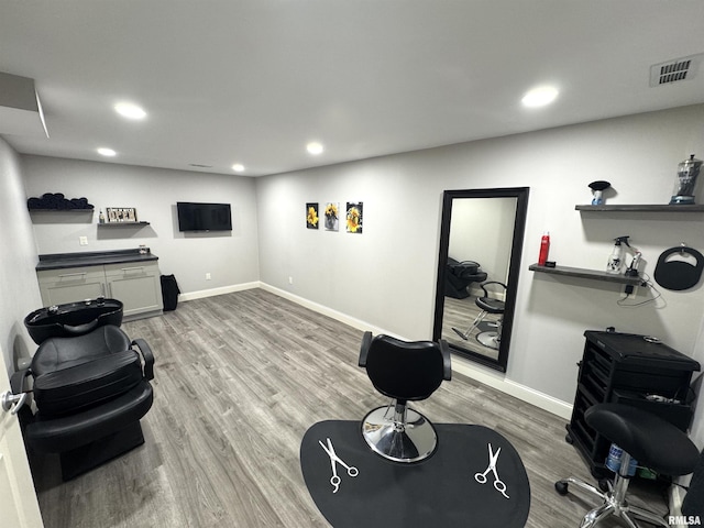 10509 N Butterfly Dr, Dunlap, IL 61525 - interior space featuring light wood finished floors and recessed lighting