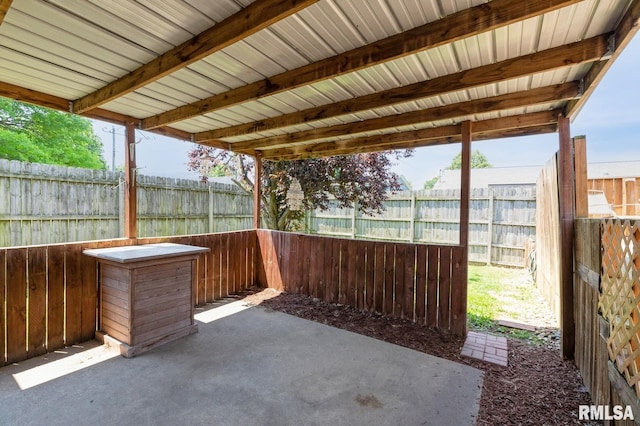 1445 Lawrence Ave, Camanche, IA 52730 - view of patio / terrace