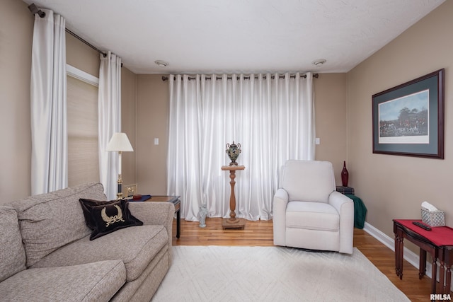 13524 US Route 67, Milan, IL 61264 - living room featuring wood finished floors and baseboards