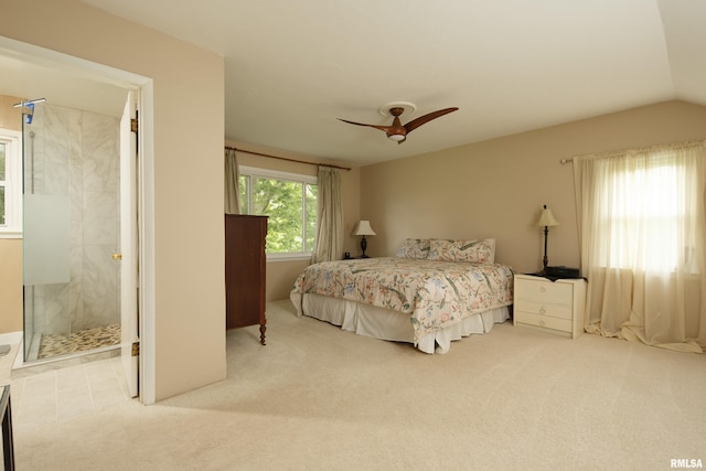 13524 US Route 67, Milan, IL 61264 - bedroom with carpet flooring, ceiling fan, and ensuite bath