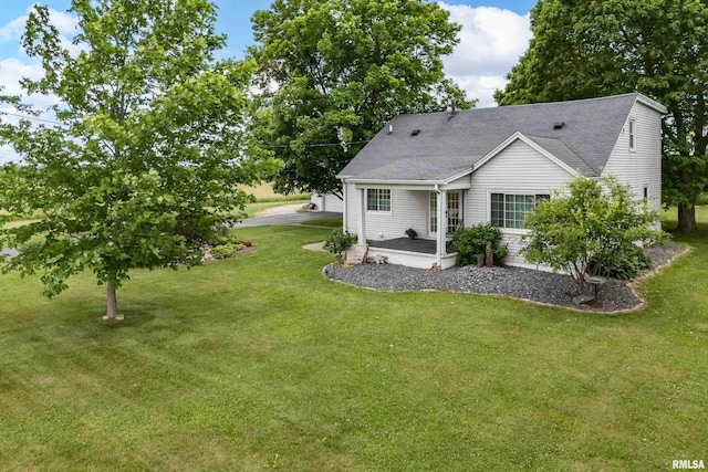 13524 US Route 67, Milan, IL 61264 - back of property with a yard and a shingled roof
