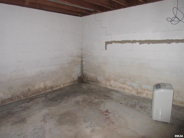 318 Meadowcrest Dr, Andover, IL 61233 - view of unfinished below grade area