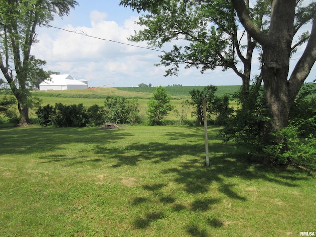 318 Meadowcrest Dr, Andover, IL 61233 - view of grassy yard with a view of countryside
