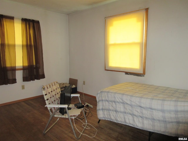 318 Meadowcrest Dr, Andover, IL 61233 - bedroom featuring wood finished floors