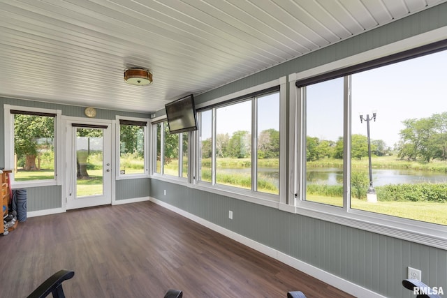 3473 270th St, De Witt, IA 52742 - view of unfurnished sunroom