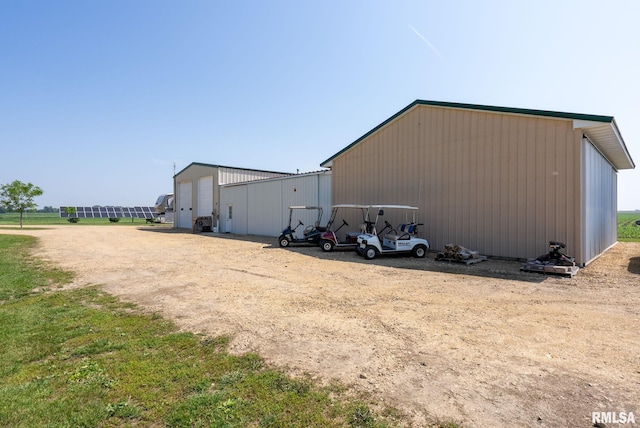 3473 270th St, De Witt, IA 52742 - view of pole building