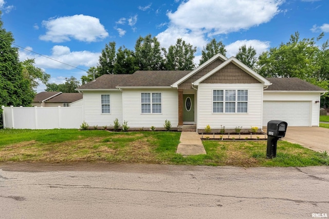 1321 N 7th St, Herrin, IL 62948 - ranch-style house featuring a garage and driveway