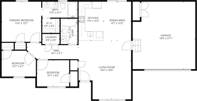 1321 N 7th St, Herrin, IL 62948 - view of room layout