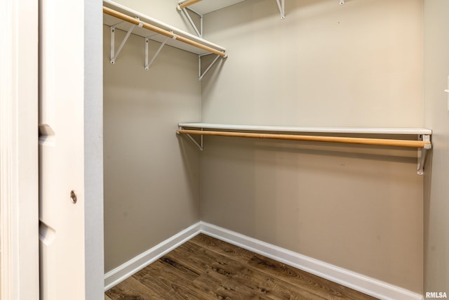 1321 N 7th St, Herrin, IL 62948 - walk in closet featuring dark wood-type flooring
