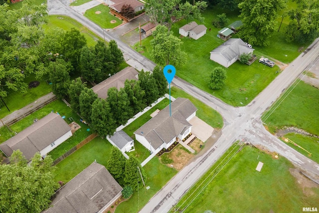 1321 N 7th St, Herrin, IL 62948 - aerial view of residential area