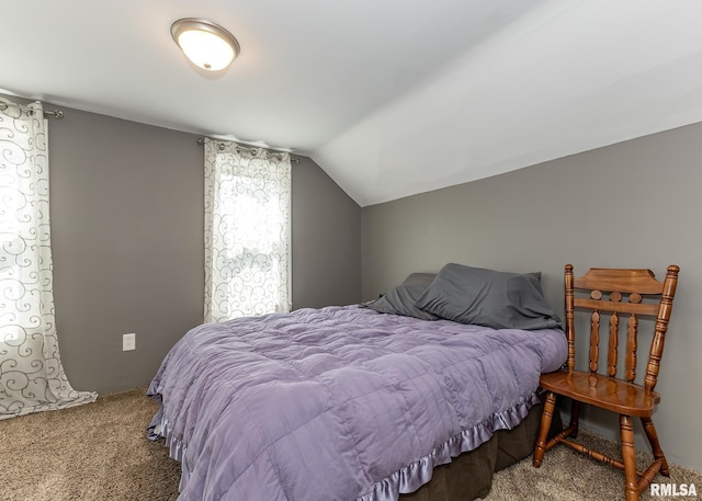 3020 Cleveland St, Clinton, IA 52732 - carpeted bedroom with vaulted ceiling
