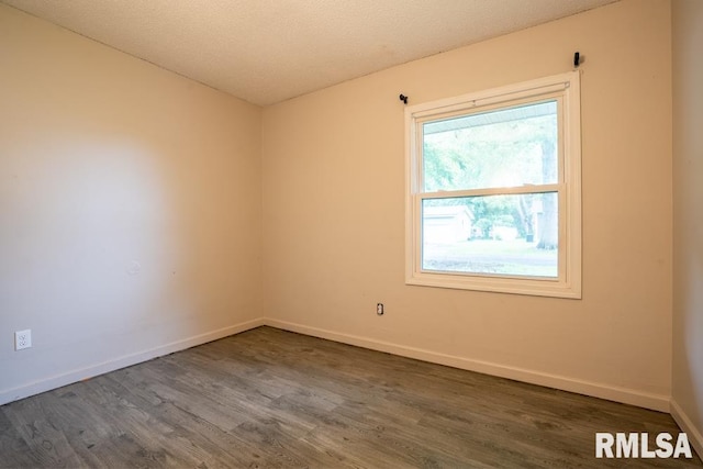 1413 Sebring Way, Carbondale, IL 62901 - unfurnished room featuring wood finished floors and a textured ceiling