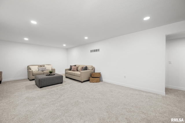 813 Williams Way, Carbon Cliff, IL 61239 - living area with recessed lighting and carpet floors