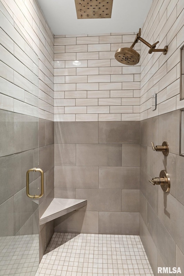 6925 Grover Sta, Bettendorf, IA 52722 - bathroom featuring a shower stall