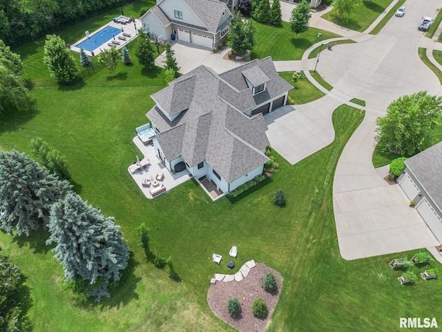 6925 Grover Sta, Bettendorf, IA 52722 - view from above of property