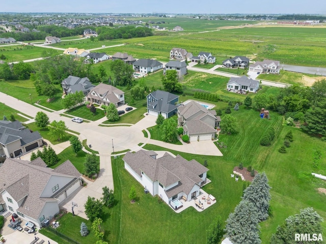 6925 Grover Sta, Bettendorf, IA 52722 - aerial view of property and surrounding area featuring nearby suburban area