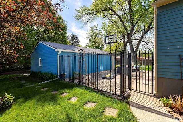 1703 20th St, Rock Island, IL 61201 - view of pool with a gate